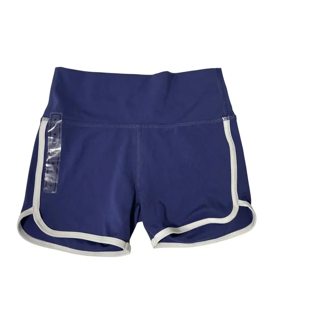 NWT DSG Girls Indigo Blue Bound Momentum Shortie Shorts Youth Size Medium